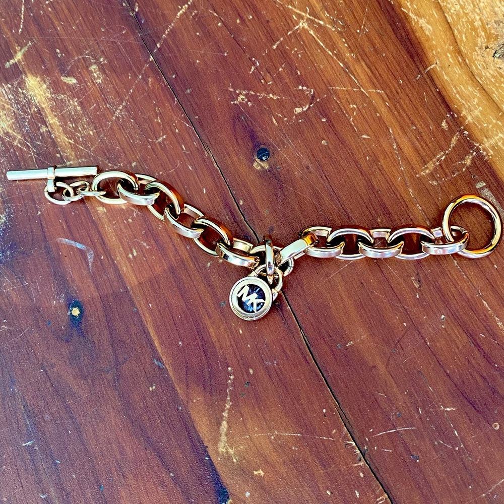 Michael Kors Dimond Logo Charm Bracelet